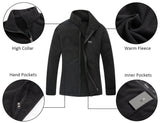 Diamond Candy Womens Winter Ski Jacket, 3-in-1 Warm Waterproof Coat with Windproof Fleece Liner Black