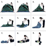 Diamond Candy Pop Up Tent 2-3 Person Waterproof Tents for Camping