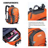 Diamond Candy Hiking Backpack Waterproof 40l Outdoor Backpacks for Men and Women with Rain Cover