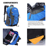 Diamond Candy Hiking Backpack Waterproof 40l Outdoor Backpacks for Men and Women with Rain Cover
