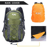 Diamond Candy Hiking Backpack Waterproof 40l Outdoor Backpacks for Men and Women with Rain Cover