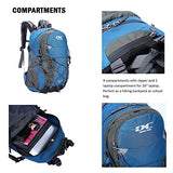 Diamond Candy Hiking Backpack Waterproof 40l Outdoor Backpacks for Men and Women with Rain Cover
