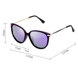 Diamond Candy Classic Round Polarized Sunglasses Vintage Sun Glasses For Women
