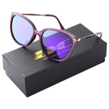 Diamond Candy Classic Round Polarized Sunglasses Vintage Sun Glasses For Women