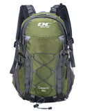 Diamond Candy Waterproof Hiking Backpack 40L with Rain Cover for Outdoor Army Green