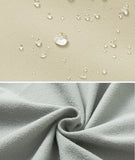 Diamond Candy Womens Rain Jacket Waterproof with Hood Lightweight  Hiking Jacket Khaki