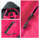 Diamond Candy Womens Rain Jacket Waterproof with Hood Lightweight Hiking Jacket Hot Pink