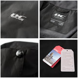 Diamond Candy Womens Rain Jacket Waterproof with Hood Lightweight Hiking Jacket Black