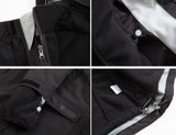 Diamond Candy Womens Winter Ski Jacket, 3-in-1 Warm Waterproof Coat with Windproof Fleece Liner Black