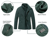 Diamond Candy Womens Winter Ski Jacket, 3-in-1 Warm Waterproof Coat with Windproof Fleece Liner Green