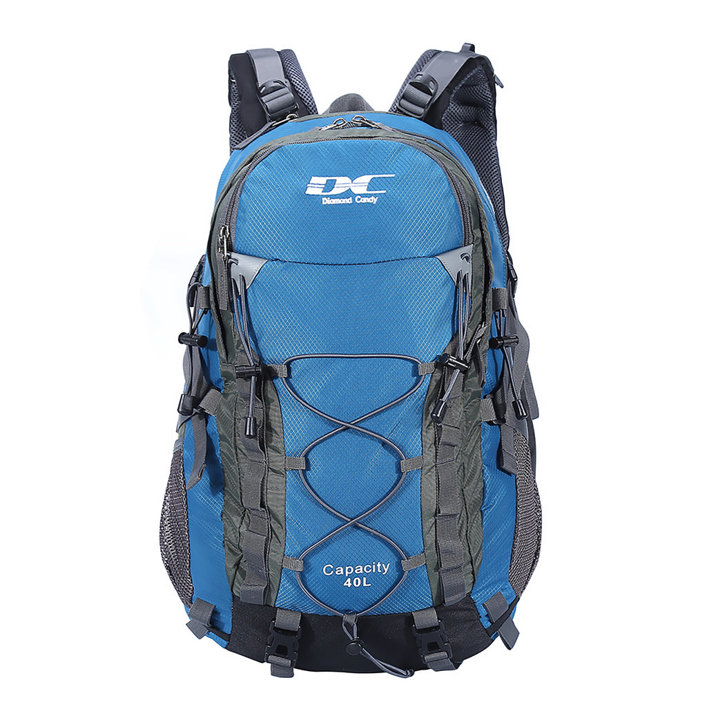 Diamond Candy Waterproof Hiking Backpack for Men and Women, 40L Lightw